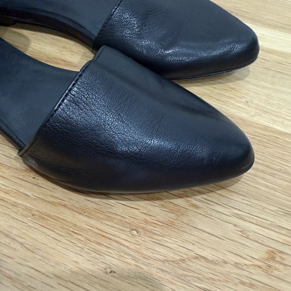 Eileen Fisher Allot Tumbled Leather Flat 7 - Picture 6 of 9